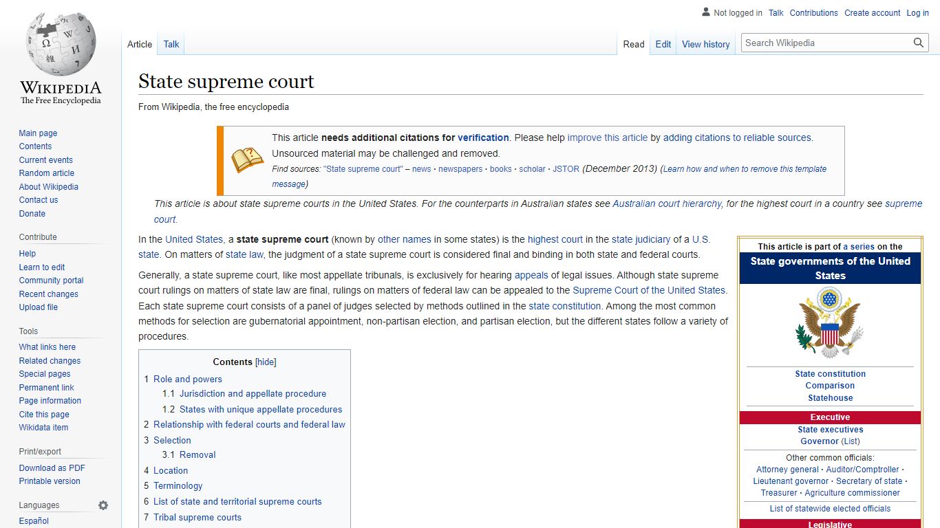 State supreme court - Wikipedia